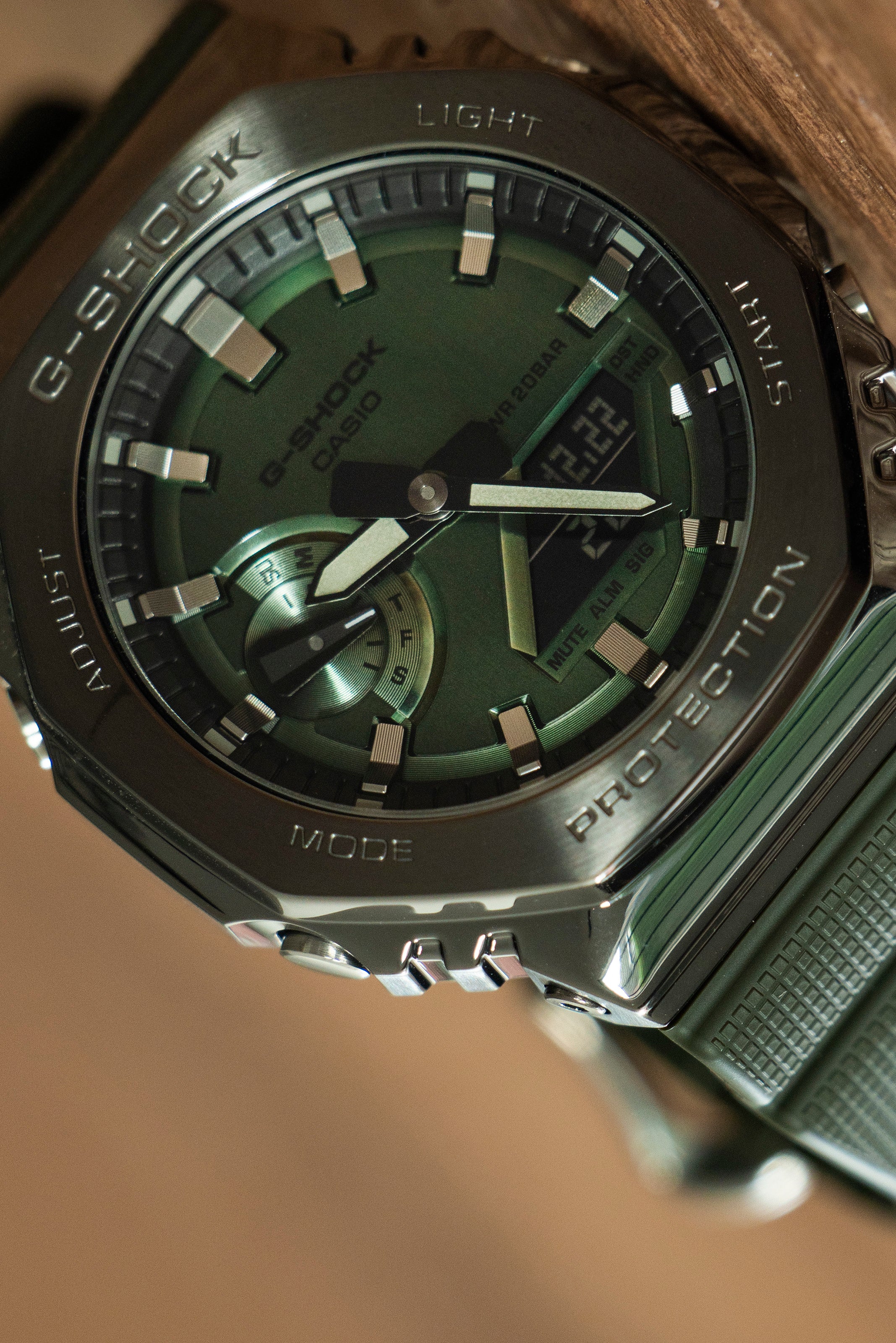 G shock cheap olive green watch