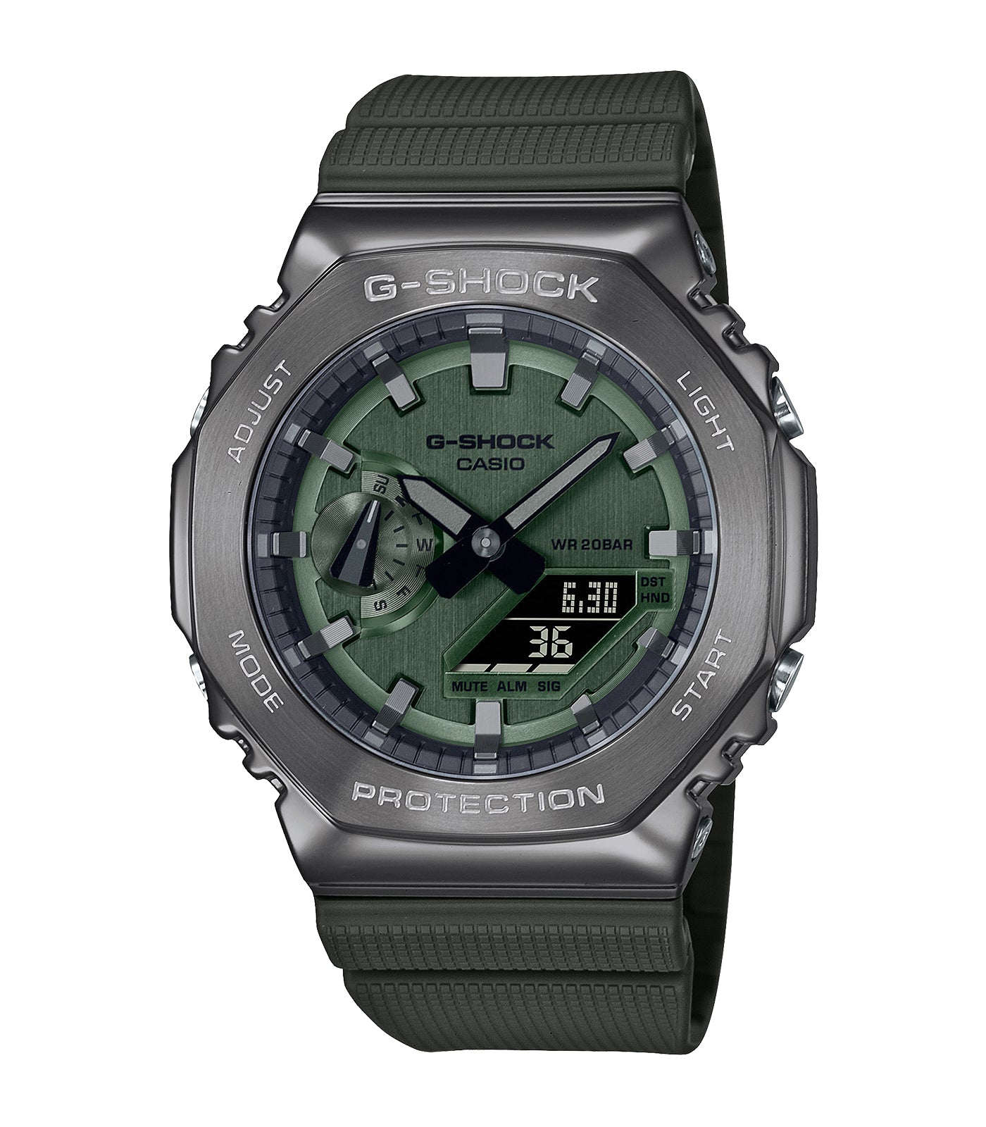 CASIO G-SHOCK GM-2100B - OLIVE GREEN