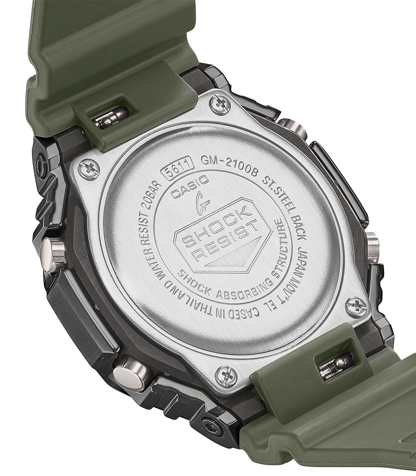 CASIO G-SHOCK GM-2100B - OLIVE GREEN